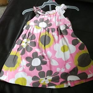 Sunflower dress w/ diaper cover